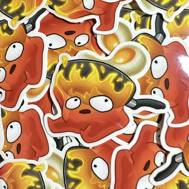 Fire Demon Cooking Eggs