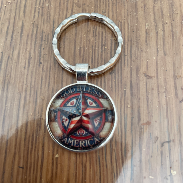 Porte clé boule métal modèle 5