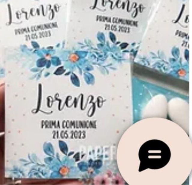 Bustine con confetti 10 pz