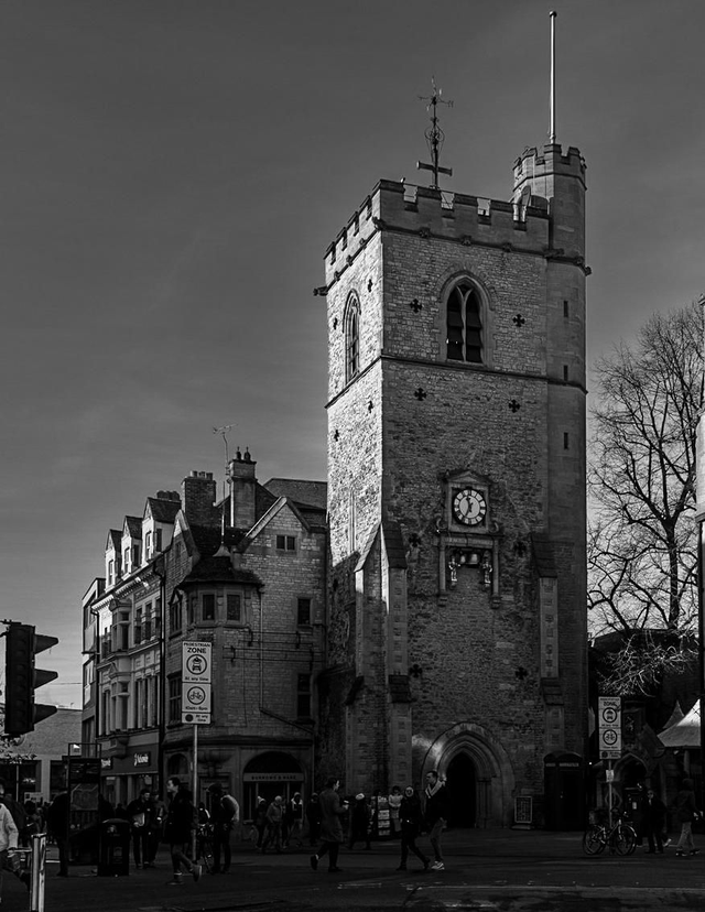 A3 B&W Carfax tower - High Quality 230gms Matt Paper