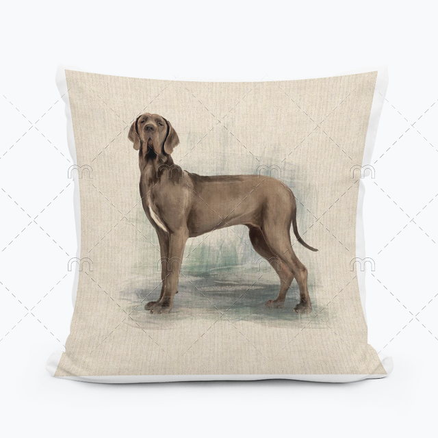 Hand-Made Great Dane Cushion