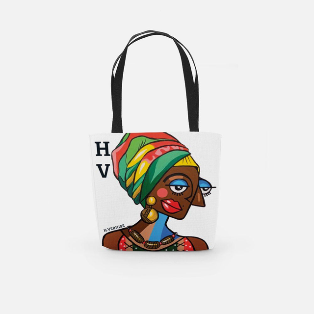 I-b.3 - Grand cabas " Femme d'Afrique "