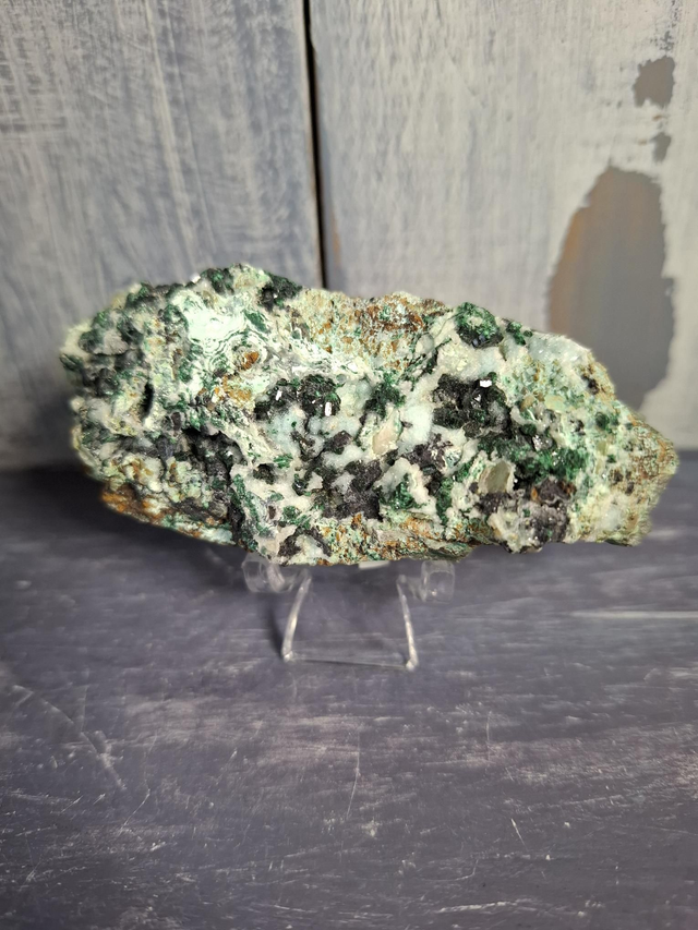 Crystal Malachite Cluster 