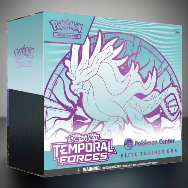Temporal Forces , Pokemon Center Élite Trainer Box.