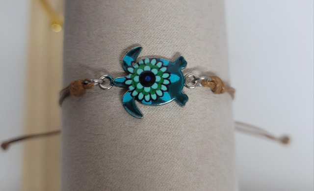 Bracelet simple tortue 