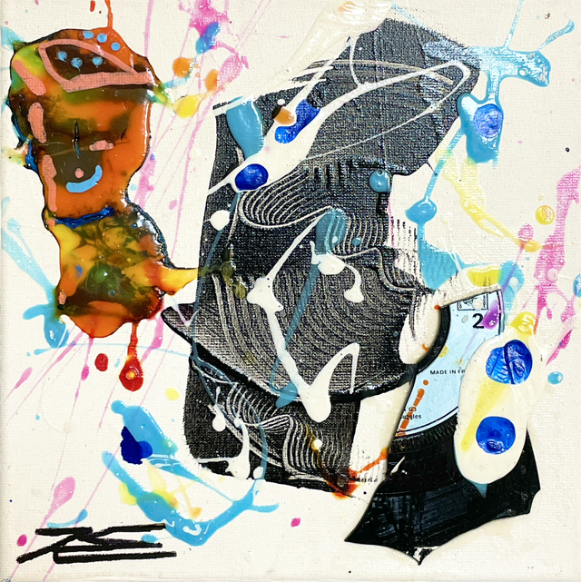 Eclipse de Lune - 20x20cm - 2015