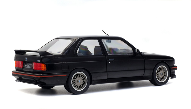 BMW E30 SPORT EVO BLACK 1990 Solido S1801501 1/18
