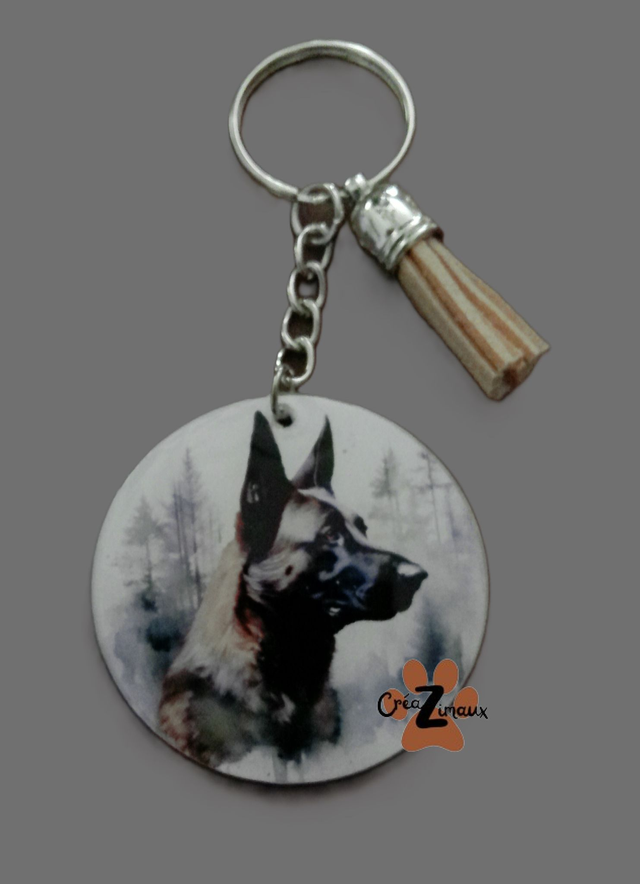 Porte clé Malinois