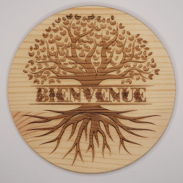 Accroche mural Arbre de vie bienvenue