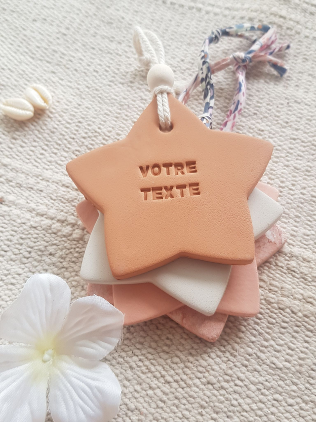 MÉDAILLON ÉTOILE - personnalisable