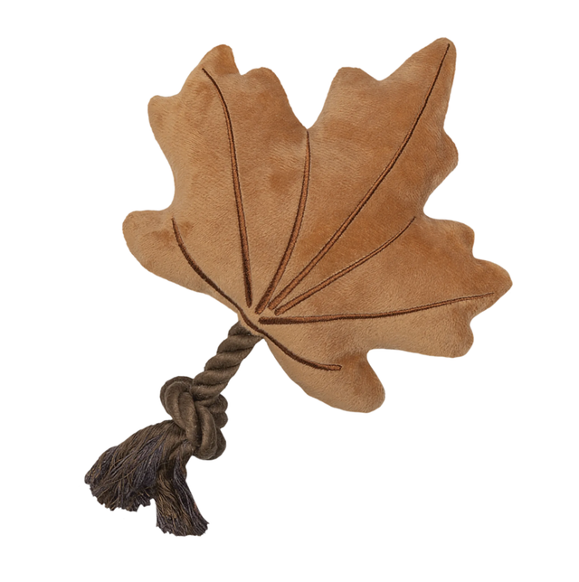 Blatt mit Seil Plüsch