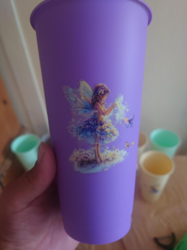 Purple Fairy Cold Cup 