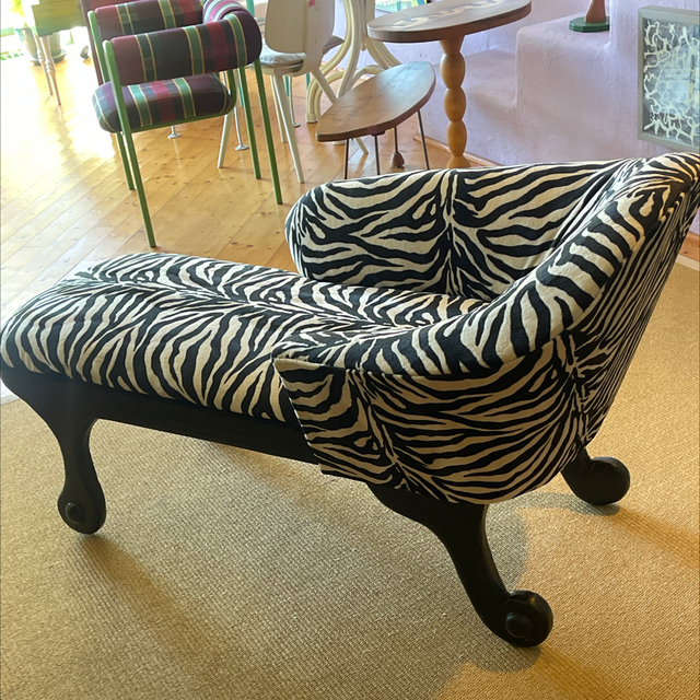 Recamiere Chaiselongue Liege Ottomane Unikat