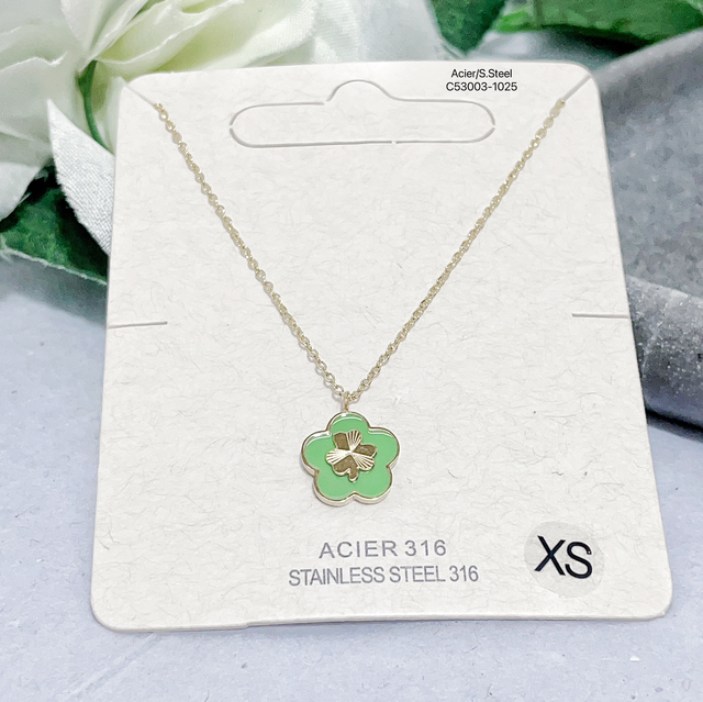 Collier trèfle enfant