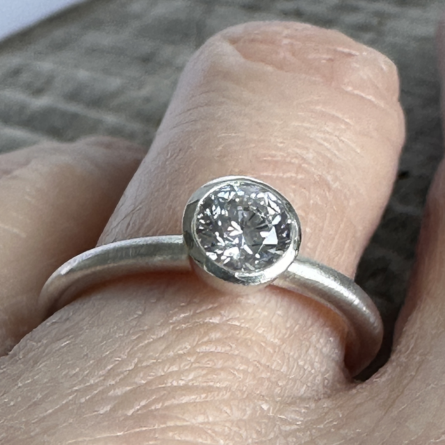 Sparkly Stacking ring 