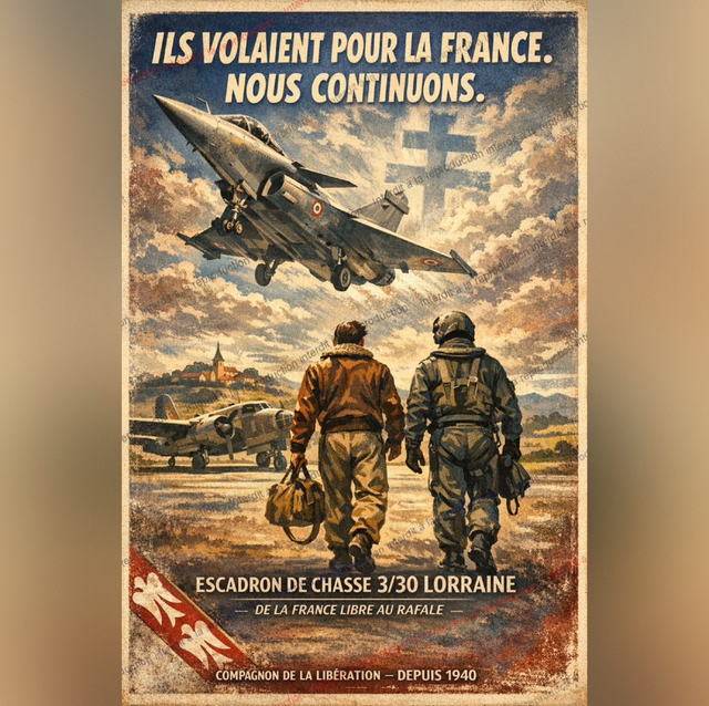 Affiches "Nous continuons" 3.30 Lorraine 