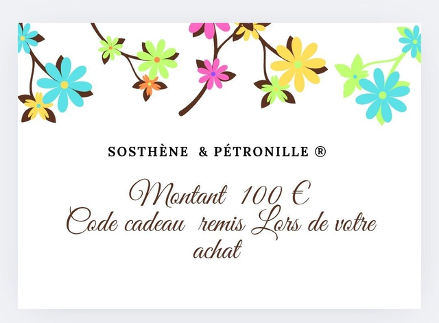 Carte cadeau 100 € 