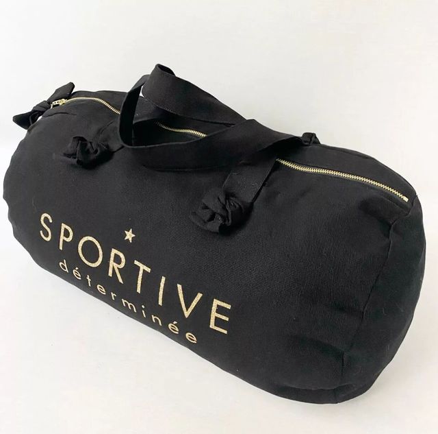 Sac polochon "Sportive déterminée"