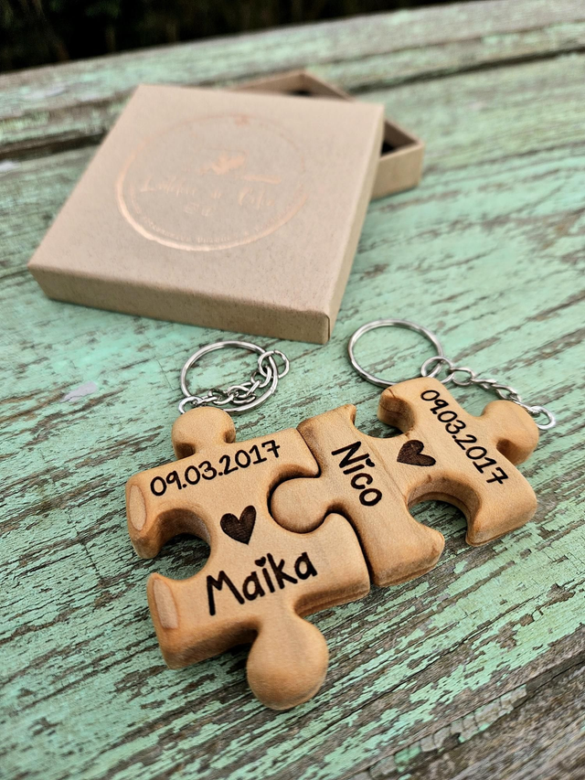 Porte-clés puzzle Personnalisable