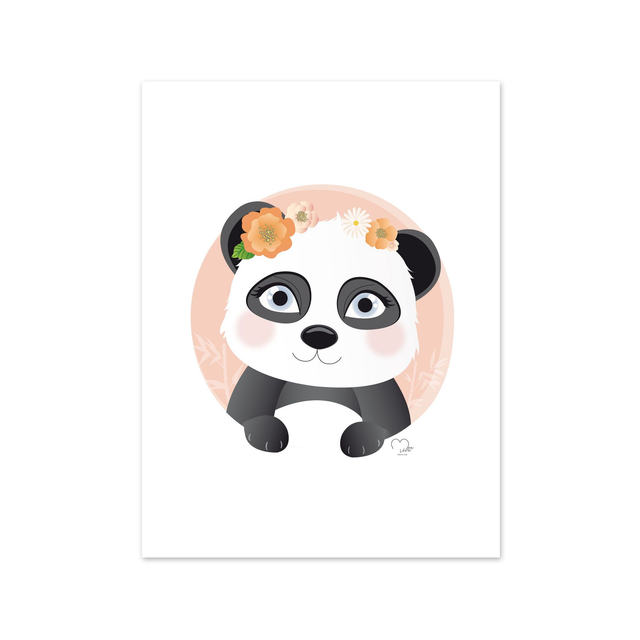 Affiche Bébé Panda
