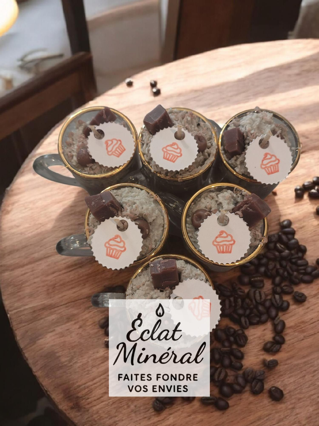 Bougie parfumée gourmande – Chocolat chaud – Édition limitée