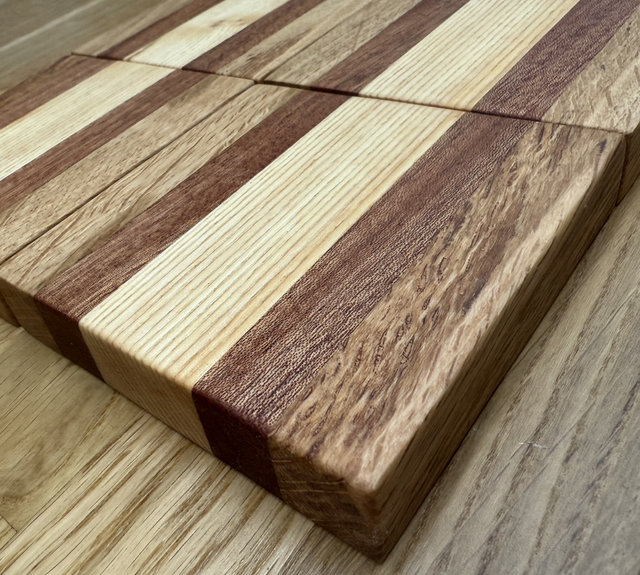 Handmade Hardwood Coasters – Oak, Mahogany, Ash & Walnut