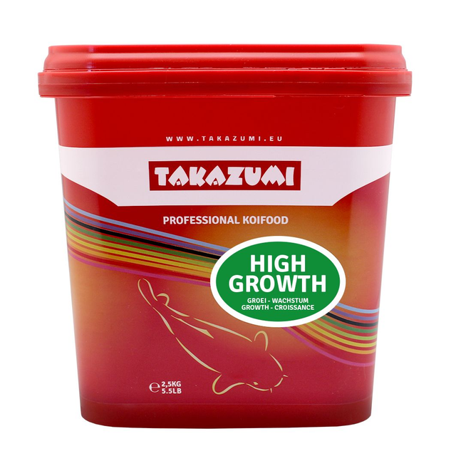 Takazumi Koi Food - HIGH GROWTH - 1kg, 2.5kg, 4.5kg and 10kg