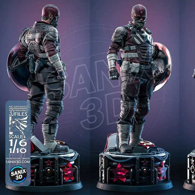 STATUE RED GUARDIAN série movie