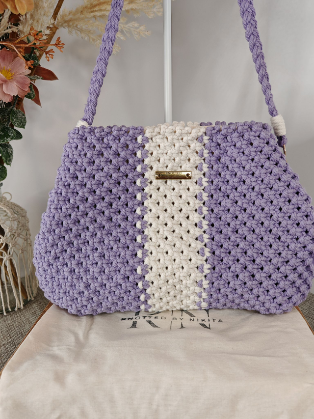 Lavender Luxe Tote 