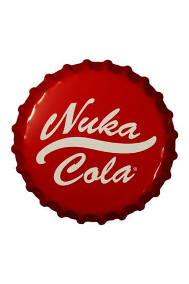 Fanatik - Nuka Cola Bottle Cap Metallic Sign 37 cm