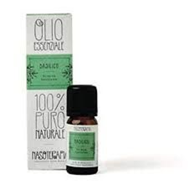 Olio Essenziale Basilico Nasoterapia