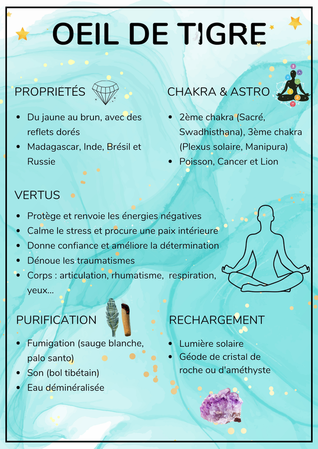 Bracelet en Œil de tigre