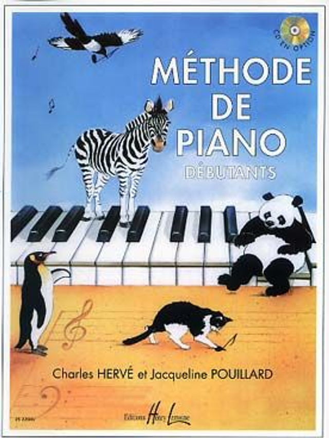 Méthode de piano débutants (1re et 2e années réunies en un seul volume) - Méthode