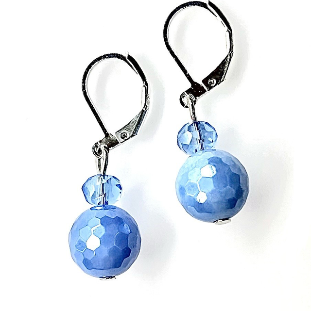 Boucles d’oreilles Violette