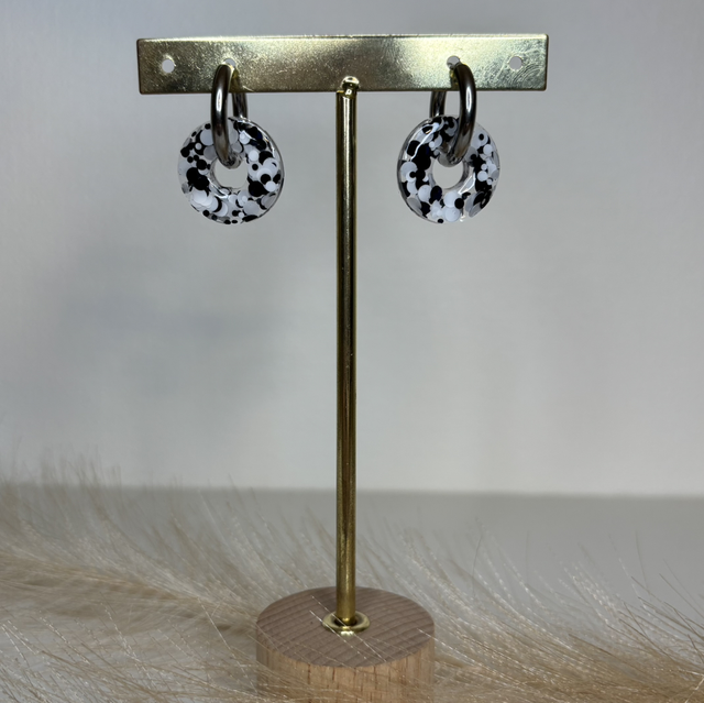 Pampilles noir et blanche