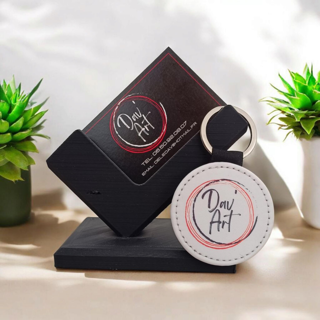 Porte clés en cuir. 