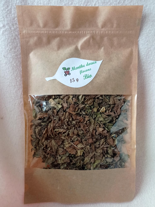 Menthe douce feuilles 15g BIO 