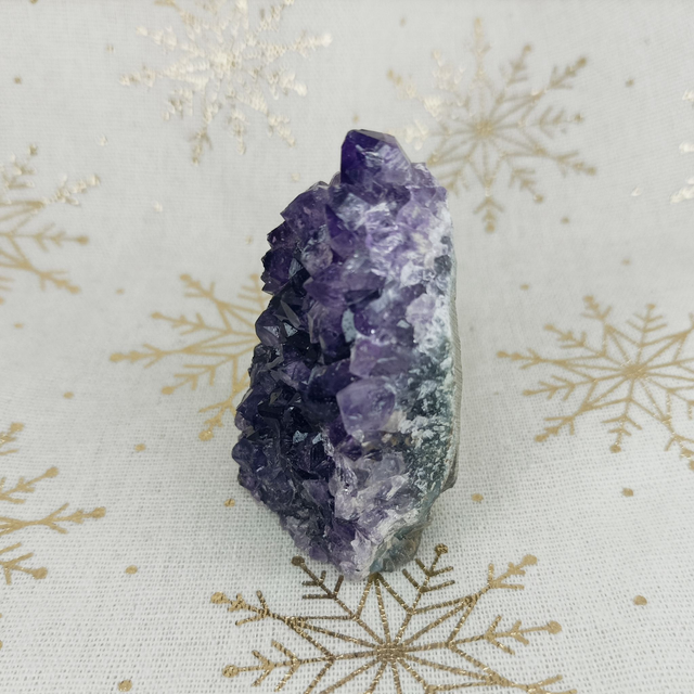 Améthyste Violette / Géode / Bord Brut / Grade AA+ / Uruguay / 110 gr