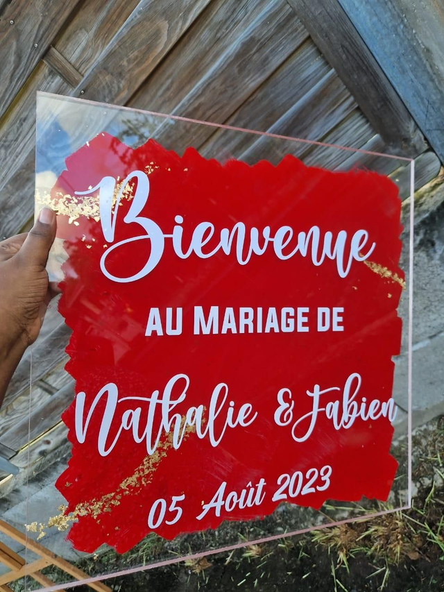 Panneau de bienvenue