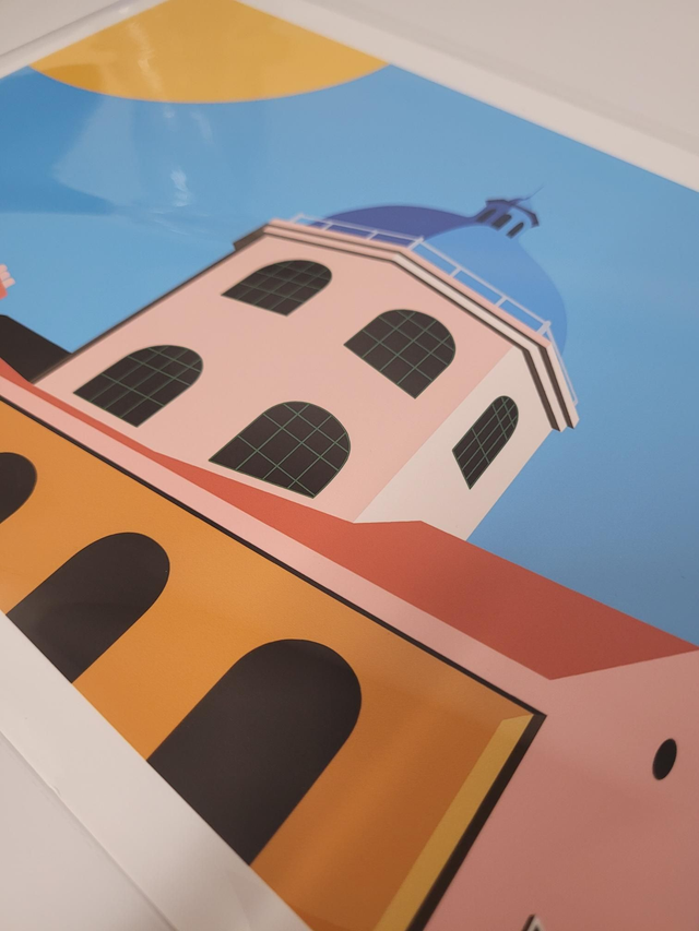 Worthing Dome Signed Giclée A4 Print - JP-114