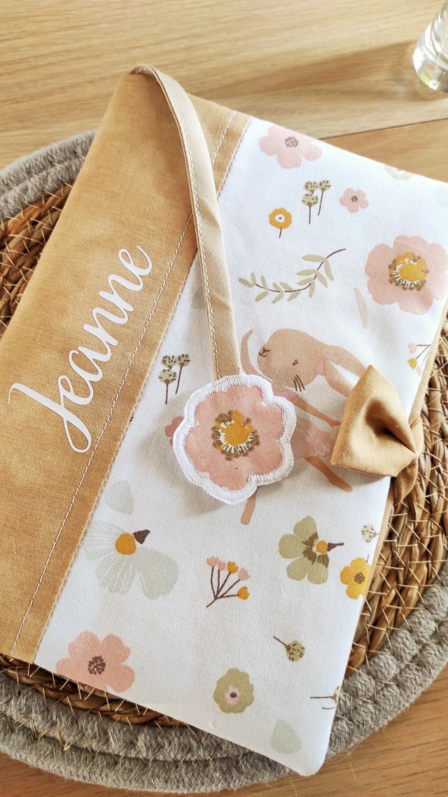 Protège carnet de santé personnalisé