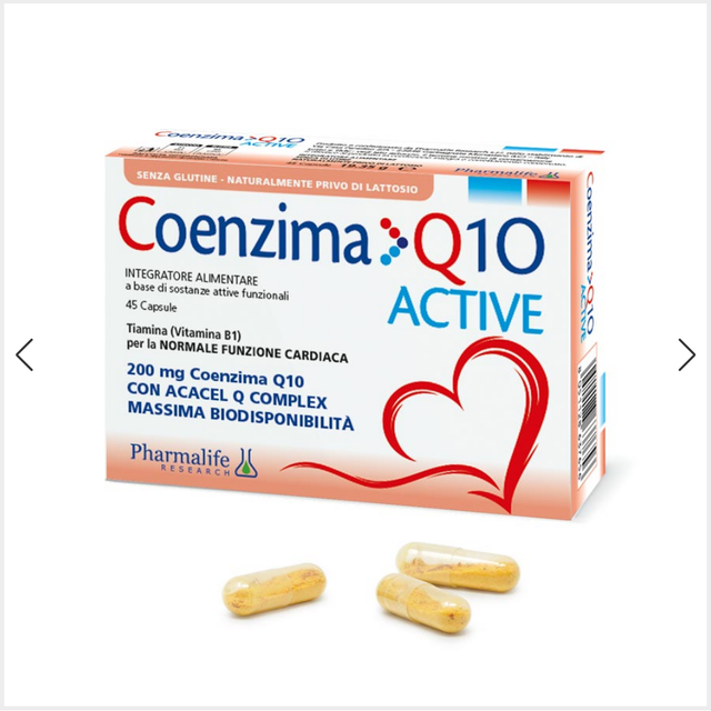 Coenzima Q10 Active 200 mg  45 capsule