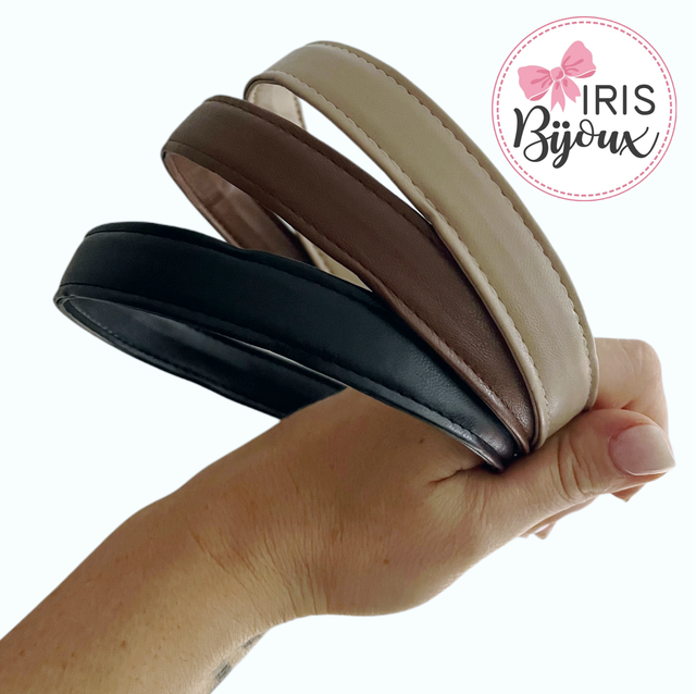 Cerchietto fascia ecopelle 