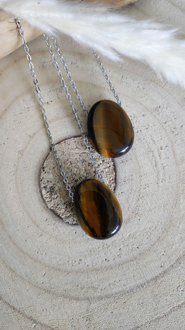 Pendentif Oeil de tigre