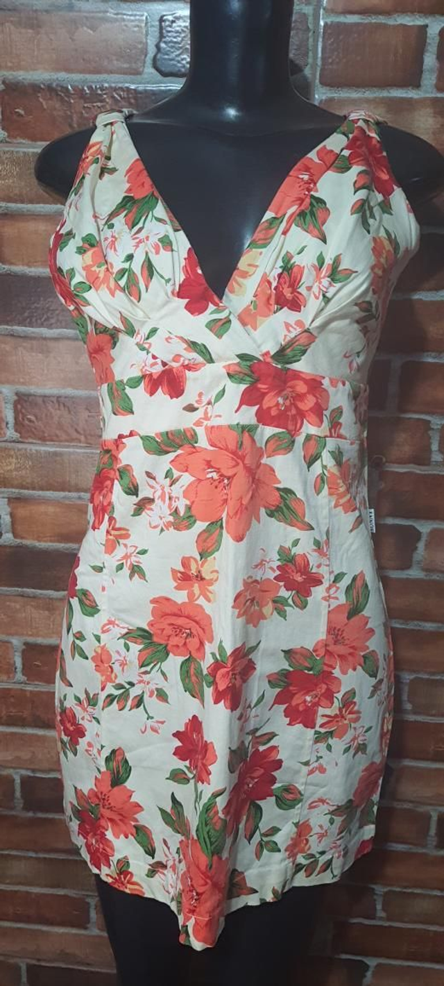Vestido Florado, T/38