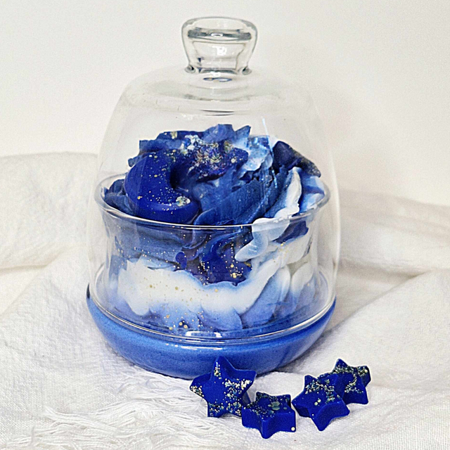 ⭐Bougie fantaisie ( Pluie d&#039;étoiles )✨