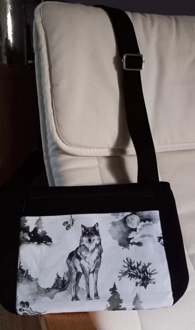 Wolf Crossbody Bag