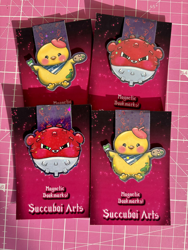Rafayel Plushies Magnetic Bookmarks
