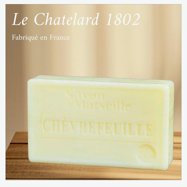 Savon "Chèvrefeuille" 100 gr Le Chatelard 1802