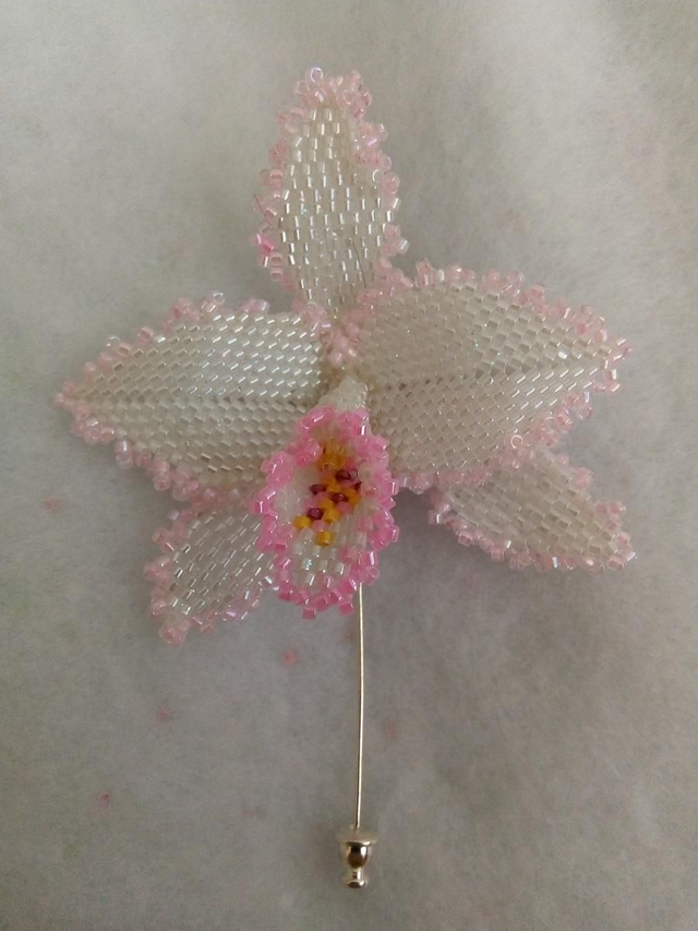 BROCHE Orchidée